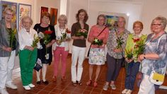 Christa Brandenburg, Angelika von Bonin, Iris-Andrea Pott-Sehnke, Heide Banck, Dr. Martina Michelsen, Gudrun Kreienmeyer, Helga Weber, Gudrun Kriete, Yvonne Otto, Heide Nagel (v. li.)  Foto: akl