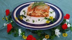 Bei den heißen Temperaturen etwas Leichtes, zum Beispiel eine leckere Zucchini-Reis-Lasagne