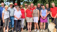 9+9 Löcher für einen guten Zweck: Bei strahlendem Wetter fand am 2. Juni das traditionelle Benefizturnier des Golfclubs Lilienthal e.V. zugunsten der Stiftung Worpswede statt.  Foto: eb