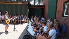 Musik lag in der Luft beim Sommerkonzert von der Klangschmiede in Nindorf. Foto: uml