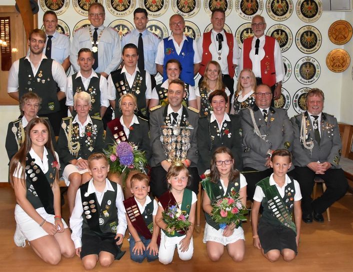 Die amtierenden Würdenträger freuen sich auf ein schönes Fest 2019 in Mulsum. Foto: eb