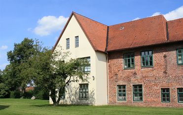 Das Bachmann-Museum befindet sich im letzten erhaltenen Gebäude des Bremervörder Schlosses.  Foto: eb