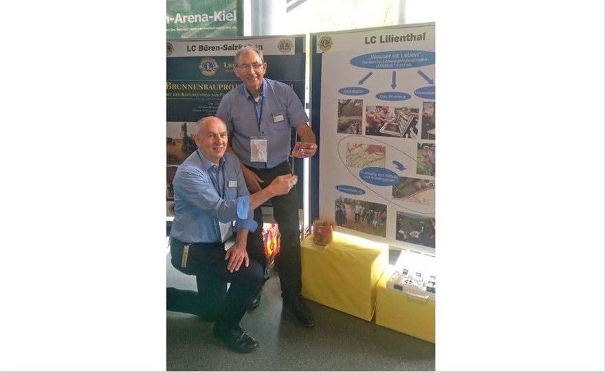 Wasser ist Leben: Mit ihrem Projekt gewann der Lilienthaler Lions Club und der Fischerei- und Gewässerschutzverein 1.500 Euro.  Foto: eb
