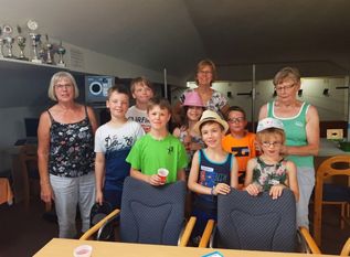 Viel Spaß hatten die Kinder aus der Börde Lamstedt beim diesjährigen Back- und Spieletag in Hollen.  Foto: uml