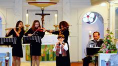 Familie Luchian aus Moldawien gastiert in der Johannes- der Täufer - Kirche in Kirchwistedt. Foto: khe