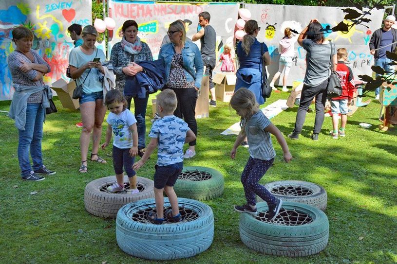 Auf dem Kids World Festival werden unter anderem wieder Kinderschminken und tolle Mitmach-Aktionen angeboten. 
Fotos: Soundkönig/Jens Zschiesche