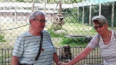 Die Gruppe konnte im Tierpark Ludwigslust sogar ein Affenbaby beobachten.  Foto: eb