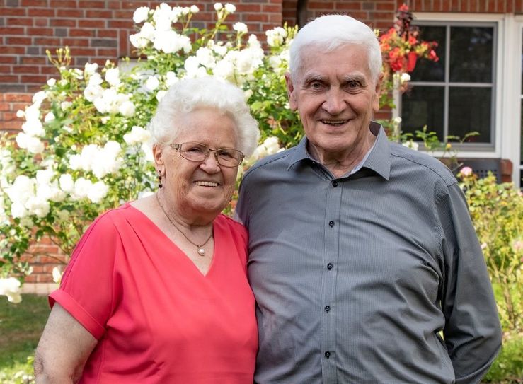 Margarete und Helmut Gieschen feiern in dieser Woche ihre Diamantene Hochzeit. Foto: eb