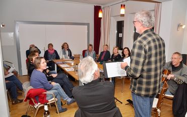 Das „Singen im Cultimo“ findet einmal im Monat statt.  Foto: eb