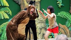 Das Dschungelbuch begeistert Kinder und Erwachsene gleichermaßen und ist ein Stück für die ganze Familie. Der Theaterklassiker wird noch bis zum 14. September aufgeführt.  Foto: mr