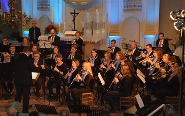 Die Stadtkapelle läutet am 6. Dezember mit einem Nikolauskonzert die Vorweihnachtszeit ein. Foto: eb