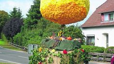 Ein Zwei-Tage-Kompaktprogramm bietet das Erntefestkomitee in Lübberstedt, Umzug und Livemusik inklusive.  Foto: hc