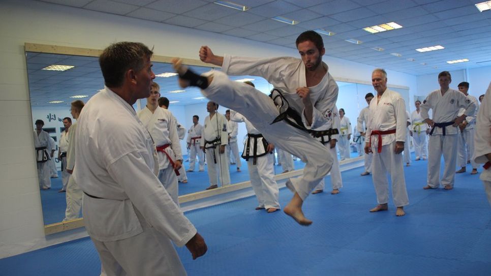 Taekwondo ist mehr als eine Kampftechnik. Sie macht einfach Spaß, stärkt das Selbstbewusstsein und fördert körperliche Fitness und Beweglichkeit.  Foto: im