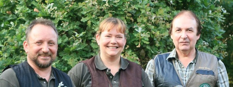 Dieter Müller (von links), Ulrike Junge und Günter Heinbockel standen beim Wettkampf auf Bundesebene auf dem Siegertreppchen.   Foto: sla