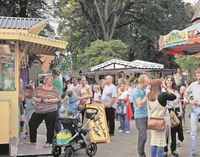 Auf der Bühne wird es an beiden Tagen ein umfangreiches Programm geben, geplant sind Tanz- und Musikvorführungen. Highlight wird in diesem Jahr sicherlich für die Kinder der Auftritt der Original WDR-Maus sein. Foto: Archiv