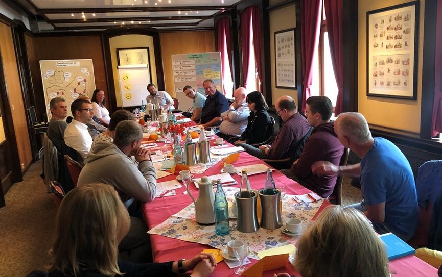 Von Politikverdrossenheit keine Spur: 17 Teilnehmer informierten sich über die Möglichkeit, in den Ortsräten teilzunehmen. Foto: eb