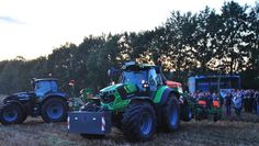 Der Feldabend und die anschließende Sandkuhlenfete in Hollen waren sehr gut besucht. Foto: uml