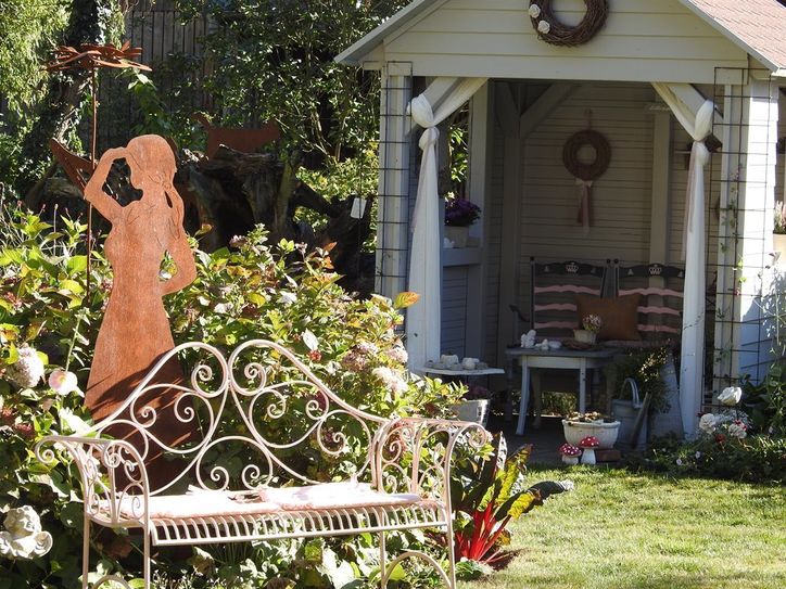 Der Garten „Steinblattwerk“ in Selsingen öffnet am 6. Oktober seine Pforten. Foto: eb