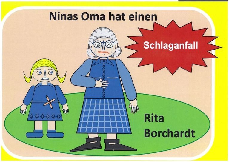Rita Borchardt hat das Buch mit dem Titel „Ninas Oma hat einen Schlaganfall“ veröffentlicht.  Foto: eb