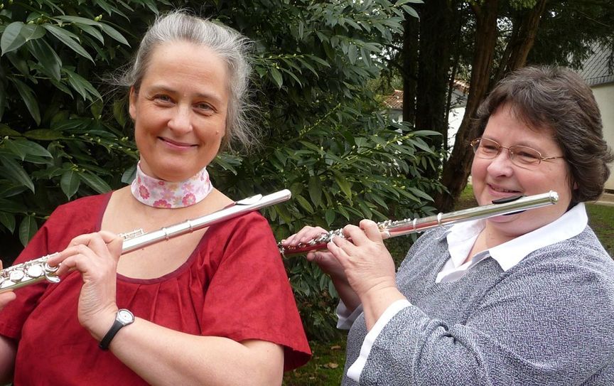 Ganz besonders ausgefallen werden in diesem Konzert die Duette mit zwei Bass-Querflöten sein. Foto: eb