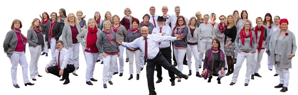 35 aktive Mitglieder im Alter von 20 bis 80 Jahren frönen den Chorgesang in den höchsten und tiefsten Tönen.  Foto: im