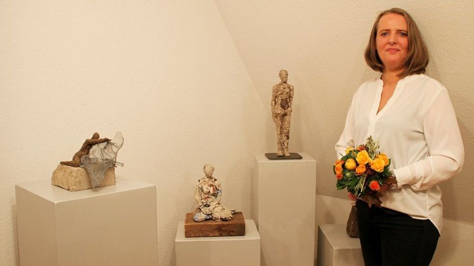 “Momentum” ist der Name der Ausstellung, in der die Künstlerin Tania Isabel Block ihre Arbeiten zeigt. Ein Besuch in der Galerie verspricht viele neue Eindrücke und lädt zum Entdecken ein.  Foto: mr