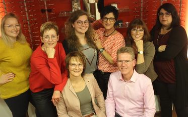 Dorit und Björn Vollmann sind stolz bis auf das bisher erreichte. Ihr besonderer Dank gilt ihren zum Teil langjährigen Kunden.  Fotos: im