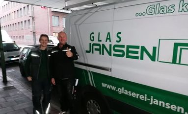 Seit 1. November auch in Ritterhude vertreten: Die Glas Jansen UG aus Aachen hat ihre neue Filiale im Landkreis eröffnet. Foto: eb