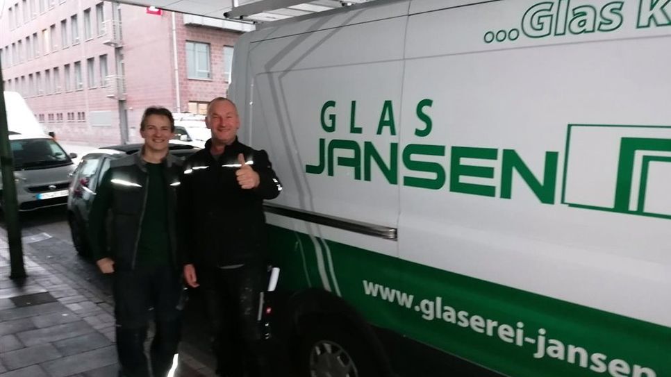 Seit 1. November auch in Ritterhude vertreten: Die Glas Jansen UG aus Aachen hat ihre neue Filiale im Landkreis eröffnet.  Foto: eb