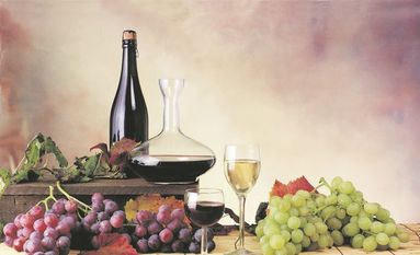 Wenn die Trauben den erwünschten Reifegrad erreicht haben, beginnt die Lese.
Foto: Fotolia/Studio Gi