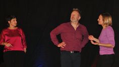 Instant Impro - Comedy vom Feinsten mit vollem Körpereinsatz. Foto: uml