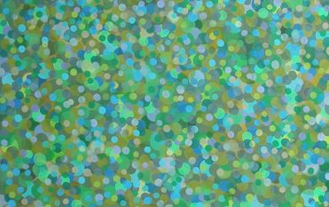 Dirk Meinzer erhält in diesem Jahr den Dr. Marlene Trentwedel-Stiftungskunstpreis und präsentiert in einer Ausstellung seine bunten Farbenwelten. Foto: eb