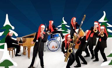 „Deutschlands beste Swing-Jazzer“ kombinieren das Beste aus ihrer 20-jährigen Bandgeschichte mit Highlights aus ihrem „In The Mood For Christmas“-Programm. Foto: eb