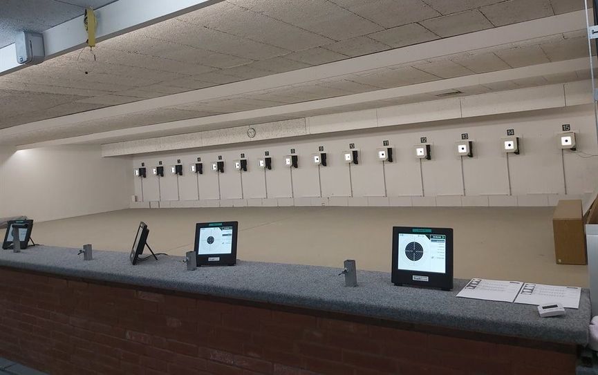 Die neue elektronische Schießanlage vom Schützenverein Kutenholz.  Foto: eb
