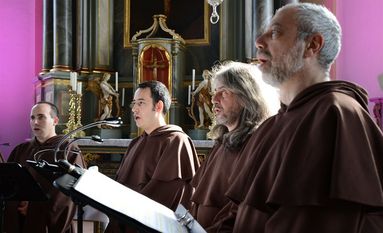 Acht Sänger werden mittelalterliche Choräle und moderne Popsongs wiedergeben. Foto: e