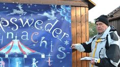 Günther Haas ist einer der beiden Organisatoren des Worpsweder Weihnachtsmarktes auf dem Dorfplatz.  Foto: ui