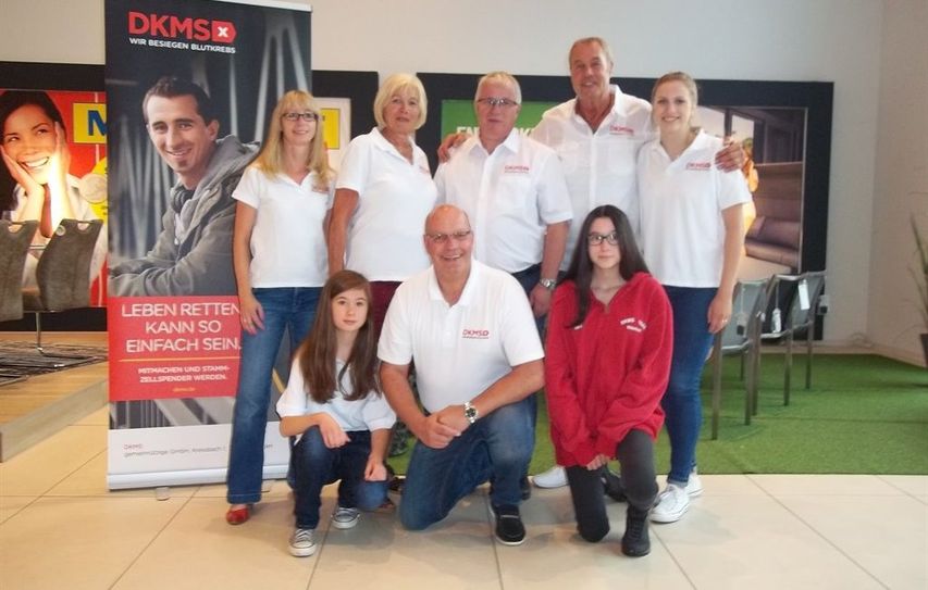 Ihre Arbeit macht Menschen zu Lebensrettern: das DKMS Team aus Ritterhude.  Foto: eb