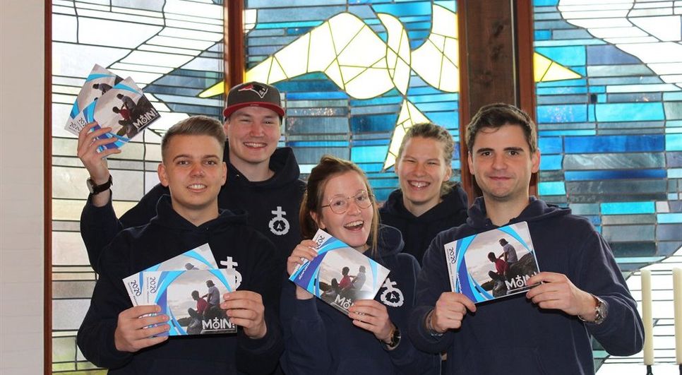 Freuen sich auf viele Teilnehmer (v. li.): Philipp Köhn, Lasse Kück, Kathrin Beushausen (Diakonin), Vilja Bartschies und Diakon Tony Sinke.  Foto: R.Hofer