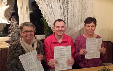 Programmverantwortliche v. l.: Elisabeth Kübitz, Volker Werner und Gudrun Niemeyer. Foto: eb