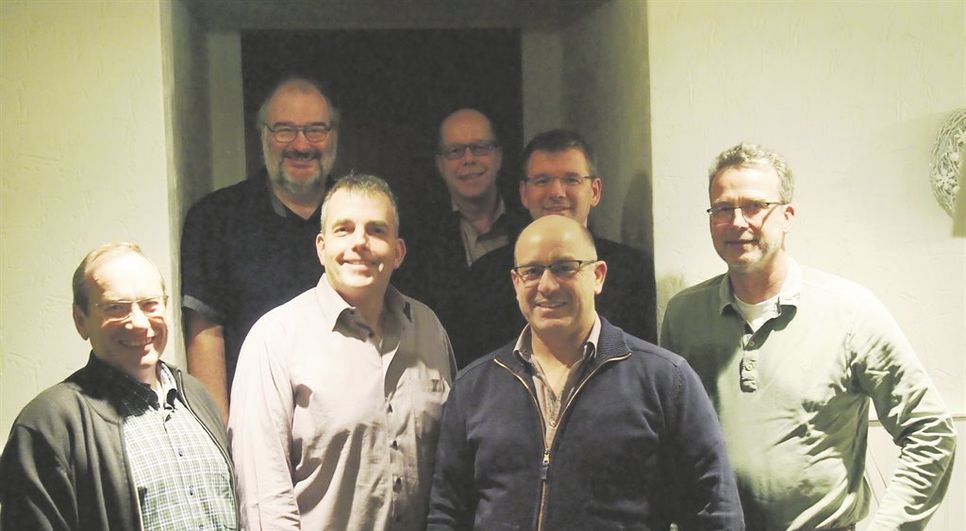 Die Experten der 50plus: oben: Bernd Ritzenhoff, Dietmar Thobaben und Clemens Kulik (Fa. Konz), unten: Karsten Steeneck, TobiasTerne, Ralf Wendeltken und Detlef Kless. Foto: im