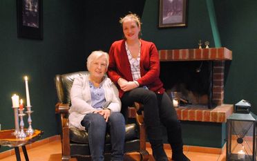 Antoinette von Schwarzkopf (rechtrs) freut sich, zusammen mit Maria Stelling die Gastronomie des Rittergutes Poggemühlen leiten zu dürfen. Fotos: uml