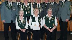 Gewählte und geehrte Mitglieder auf der Jahreshauptversammlung des Schützenvereins An der Höhne.  Foto: eb