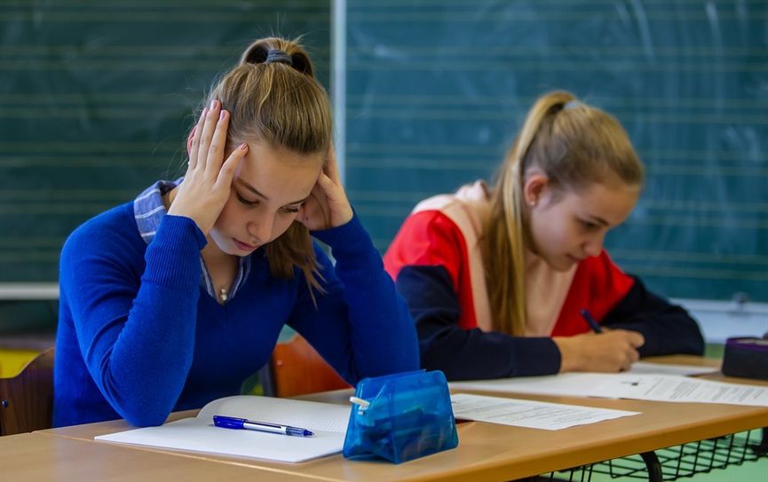 Stress in der Schule kann zum Blackout bei wichtigen Prüfungen und Klassenarbeiten führen. Foto: Studienkreis/M. Printz