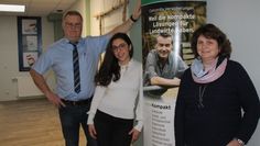 In den neuen großzügigen hellen Räumen des Versicherungsbüros der Concordia Generalagentur macht die Arbeit gleich noch mal so viel Spaß. Auf dem Foto von links: Versicherungsfachmann Torsten Hildebrandt und seine Mitarbeiterinnen Ellen Boldt und Siglinde Hinck.  Foto: im