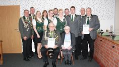 Die geehrten und gewählten Mitglieder des Schützenvereins Farven u. Umg. e.V.   Foto: eb