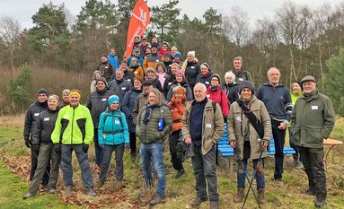 Gemeinsam erkundeten Politiker und Touristiker den Nordpfad Hölzerbruch-Malse und ließen sich von der schönheit der Natur verzaubern. Foto: TouROW