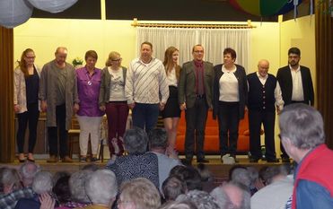 Die Kutenholzer Bühlenpedder kommen am 26. April in die Festhalle Kutenholz. Foto: eb