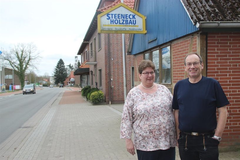 Karsten und Christiane Steeneck sind stolz auf das bisher Erreichte.  Foto: im