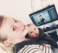 Jennifer Rüdebusch mit Baby Jayden Foto: eB