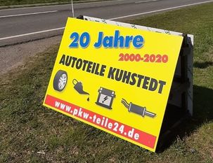 Heiko Weiduschadt feiert mit seinem Kfz-Teilehandel 20-jähriges Jubiläum. Foto: eb